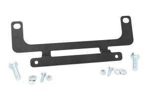 License Plate Mount - Front - Rough Country - Roller Fairlead